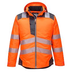 Parka HV PW3 Orange/Gris image