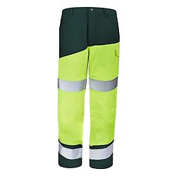 PANTALON FLUO SAFE XP JAUNE FLUO/VERT US image