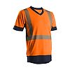 T-shirt de travail manches courtes haute visibilité KYRIO - Orange Fluo image 0