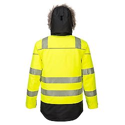 Parka d'hiver haute visibilité PW3 Jaune/Noir image