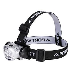 Lampe frontale LED Argent image