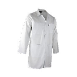 Blouse de travail col à revers PALETTE - BLANC image