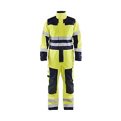 Combinaison de travail multinormes 6378 - Jaune fluo/Marine image