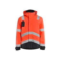 Veste de travail haute visibilité 4837 - Rouge fluo/Noir image