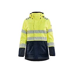 Veste de travail hardshell multinorme femme 4449 - Jaune/Marine image