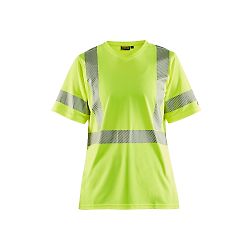 T-shirt de travail haute visibilité anti-UV femme 3336 - Jaune fluo image