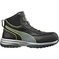 Chaussures de sécurité hautes RAPID GREEN MID S3 ESD HRO SRC - noir/vert image