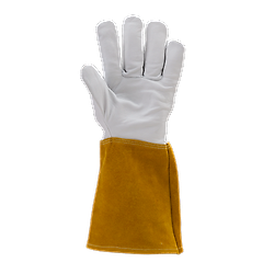 Lot de 10 paires de gants soudure EUROWELD 100 TIG FLEUR CHEVRE - MANCHEE CROUTE 15CM image
