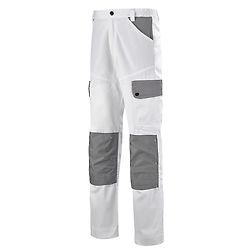 PANTALON CRAFT PAINT BLANC/GRIS CONVOY image