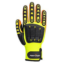 Gants Anti Impact Grip Jaune/Orange image