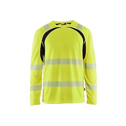 T-shirt de travail manches longues haute visibilité 3599 - Jaune/Noir image