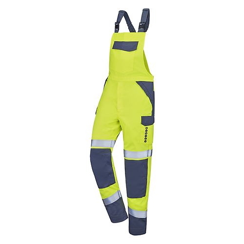 JAUNE FLUO/BLEU MARINE S image
