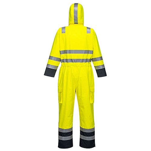Combinaison de pluie  Hi-Vis  Bizflame Jaune/Marine 3XL - FR(56) - UK(47) image