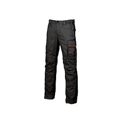 Pantalon de travail en toile de coton élastiquée SMILE image