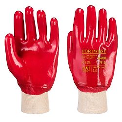 Gants PVC Poignet Tricot image
