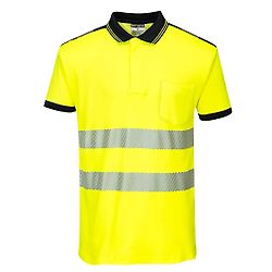Polo HV PW3 Jaune/Noir image
