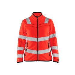Veste de travail micropolaire haute visibilité femme 4966 - Rouge fluo image