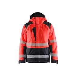 Veste de travail hiver haute visibilité 4455 - Rouge/Noir image
