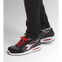 Chaussures de sécurité basses RUN NET AIRBOX S3S FO SR - Gris/Rouge image