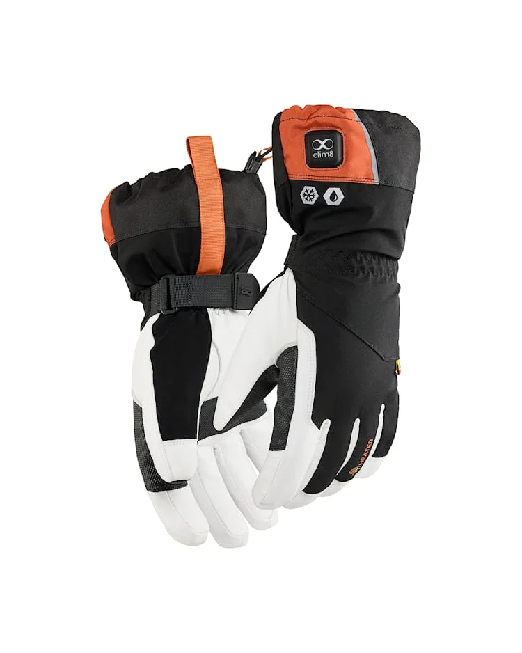 Gants de travail chauffants intelligent Supreme Warm - Noir/Blanc image