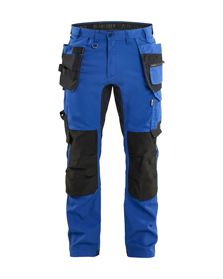 Pantalon de travail artisan denim stretch poches flottantes 1750 image