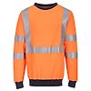 Sweat-shirt RIS résistant aux flammes Orange image 0