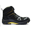 Chaussures de sécurité mi-hautes GECKO 2473 - Noir/Jaune image 1