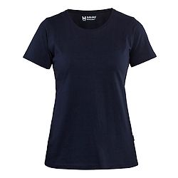 T-shirt de travail manches courtes femme 3334 - Marine image