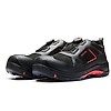 Chaussures de sécurité basses GECKO 2471 - Noir/Rouge image 0