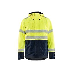 Veste de travail hardshell multinormes 4088 - Jaune fluo/Marine image