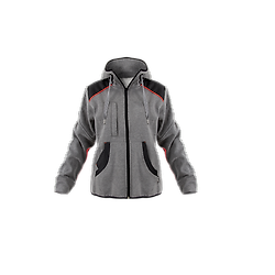Veste de travail zippée col montant Femme SCARLETT - NOIR image