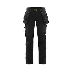 Pantalon de travail artisan stretch 4D femme 7198 - Noir image