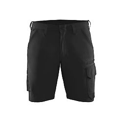Short de maintenance stretch 4D 1423 - Noir/Gris foncé image