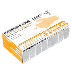 Boite de 100 Gants jetables Latex 5800 poudré AQL 15 image