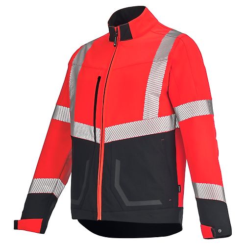 ROUGE FLUO / NOIR 3XL image