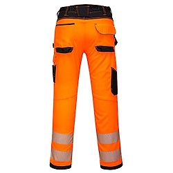 Pantalon extensible léger haute-visibilité PW3 Orange/Noir image
