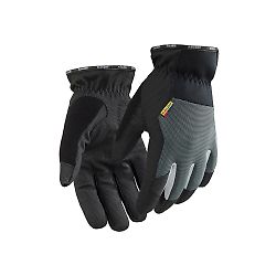 Gants de travail hiver tactiles Supreme Strong - Noir/Gris moyen image