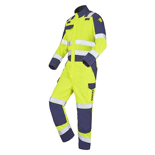 JAUNE FLUO/BLEU MARINE 3XL - FR(60-62) image