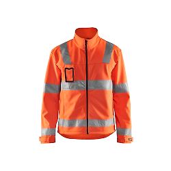 Veste de travail softshell haute visibilité 4838 - Orange fluo image