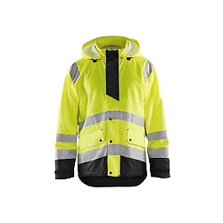 Veste de pluie haute visibilité niveau 1 4323 - Jaune fluo/Noir image