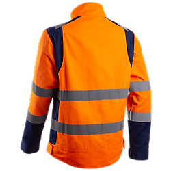 Veste de travail haute visibilité HIBANA - Orange Fluo image
