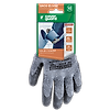 Lot de 10 paires de gants Manutention SIMPLY PRO SG810L en polycoton gris - jauge 10 - enduit de latex noir sur la paume image 0