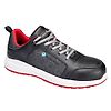 Chaussures de sécurité basses Eco S3S SR Noir/Rouge image 0