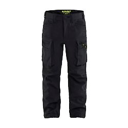 Pantalon de travail Softshell enfant - Noir image
