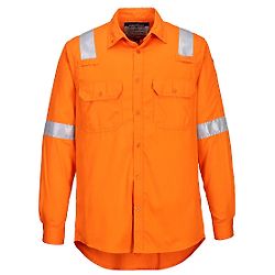 Chemise antistatique FR orange image