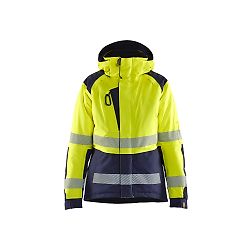 Veste hiver haute visibilité femme 4456 - Jaune/Marine image