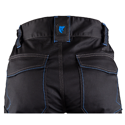 Pantalon de travail stretch sergé CASITA - Noir image