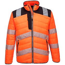 Veste Baffle PW3 Hi-Vis Orange/Noir image