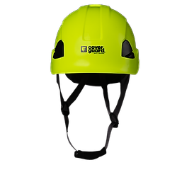 Casque de travail ALTAI PRO jaune fluo, coque ABS et jugulaire 3 points image