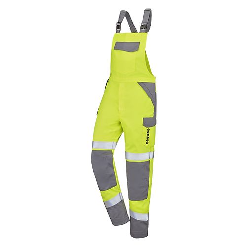 JAUNE FLUO/GRIS ACIER 3XL image